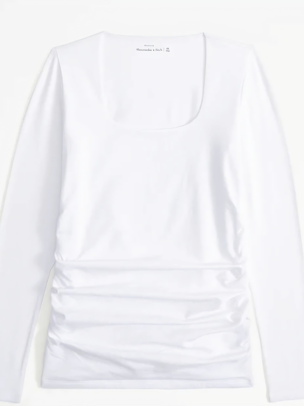 Women's
Maternity Long-Sleeve Cotton-Blend Seamless Fabric Top